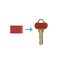 Key-Write Lucky Line Plastic Assorted ID Key Sleeve, PK8 80101 - alternate 6